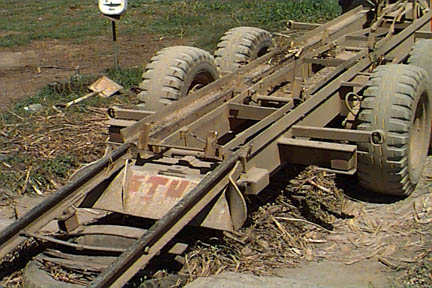 Trailer ready for loading