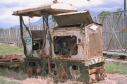Old 4 wheel locomotive